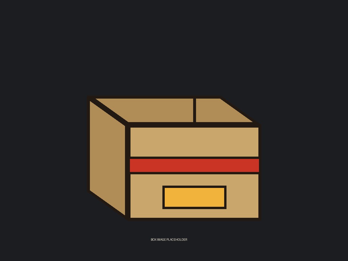 The Bodega Box: a kraft shipping box with the Good Bodega tape band
